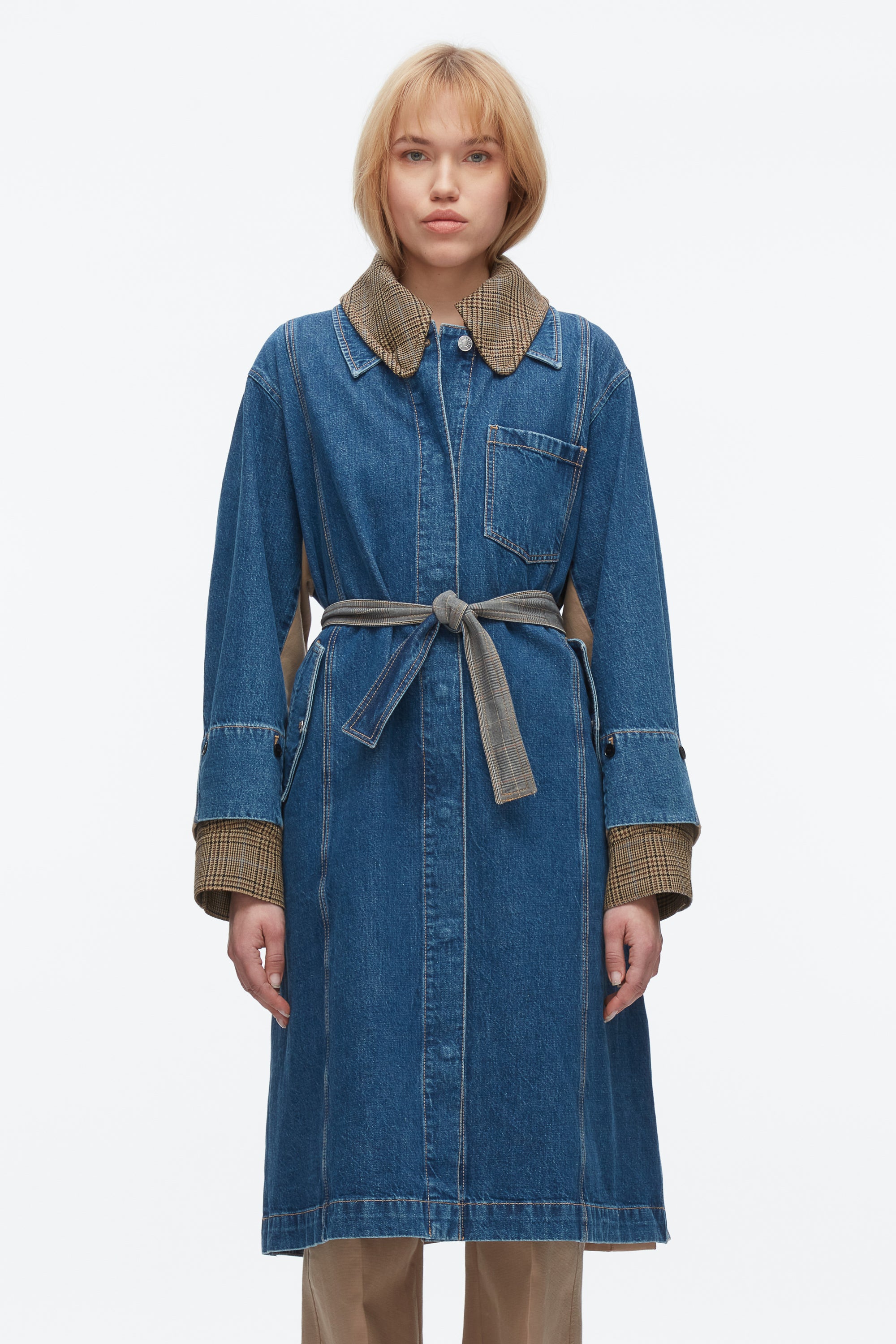 Denim Combo Trench – 3.1 Phillip Lim