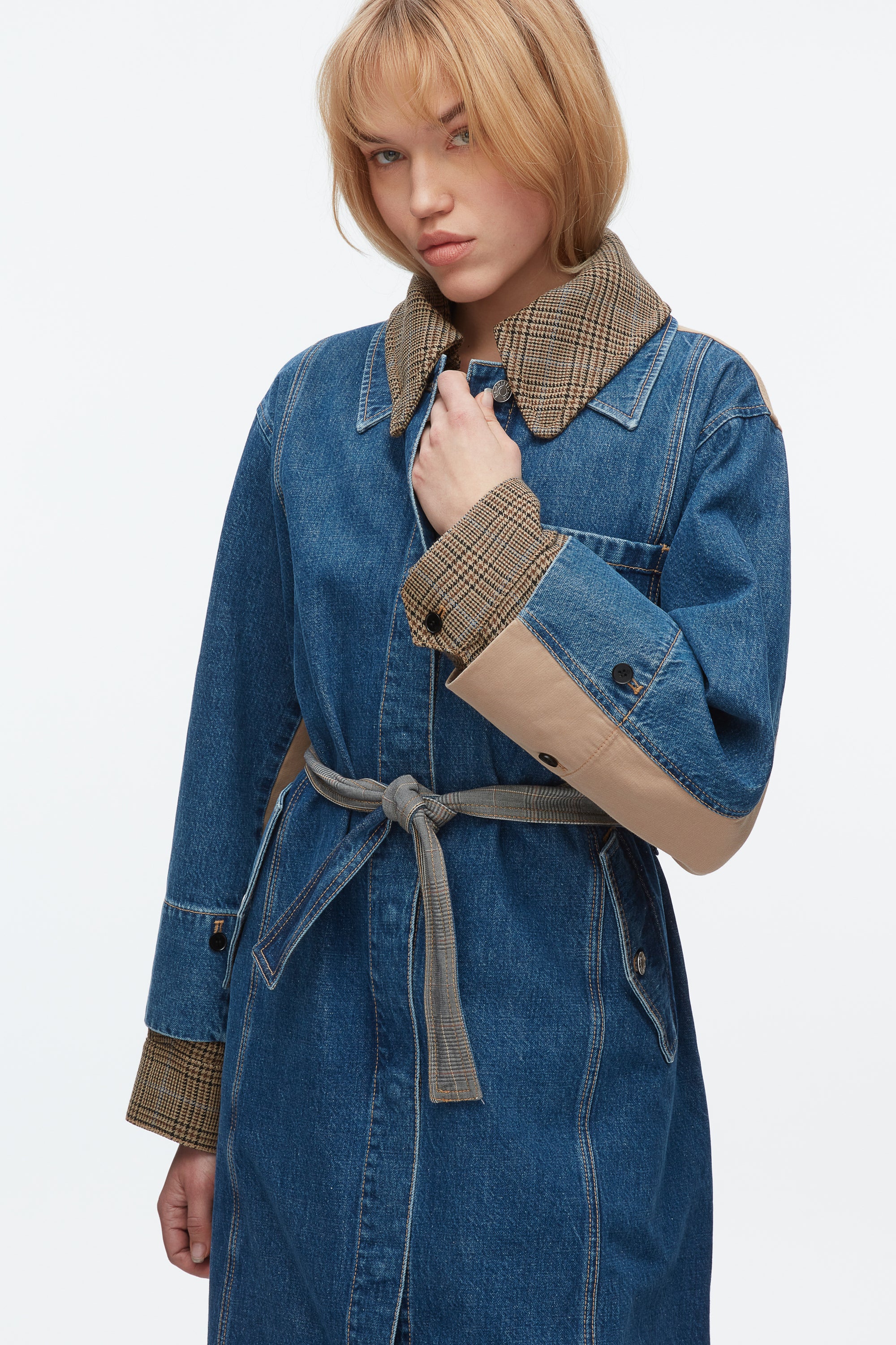 Denim Combo Trench – 3.1 Phillip Lim