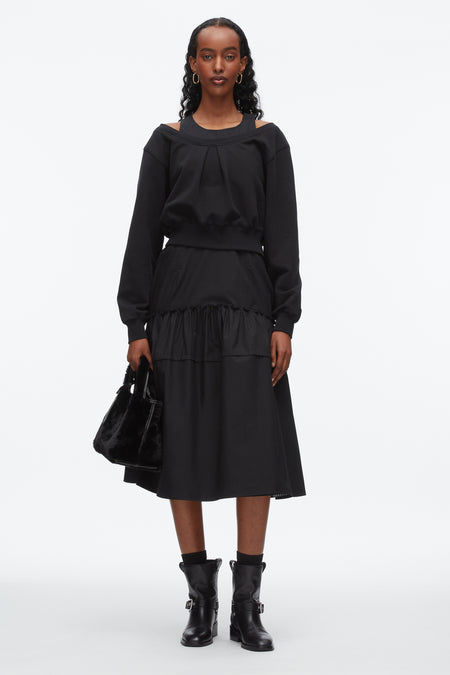 Layered Tank Combo Dress