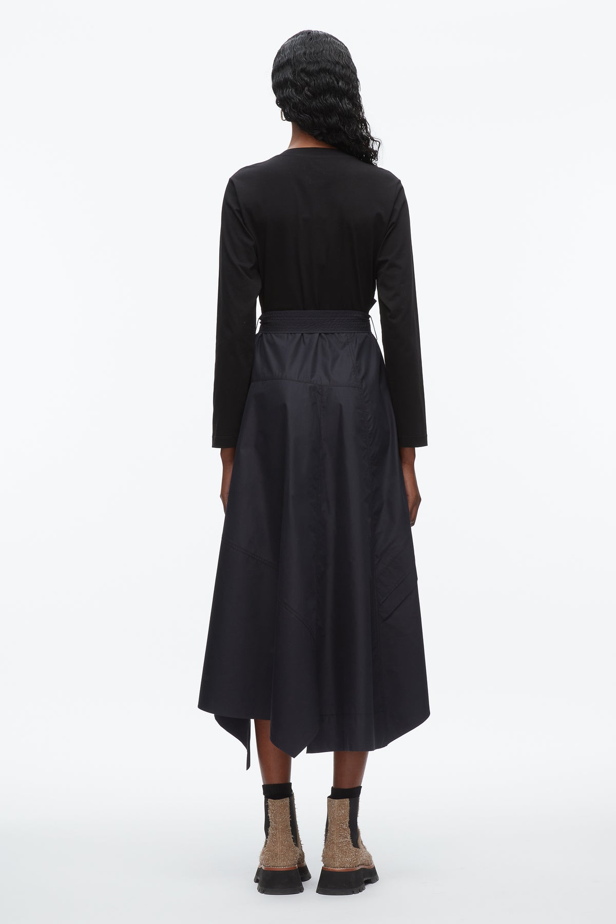 3.1 phillip lim black dress Combo T-Shirt Dress
