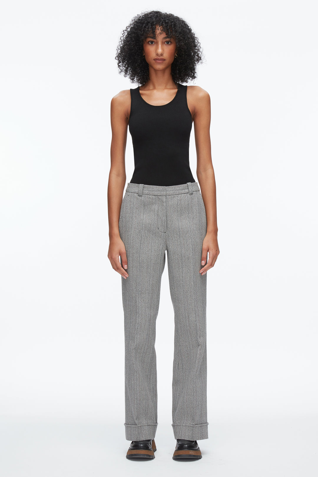 Jaspé Tailored Flare Trouser