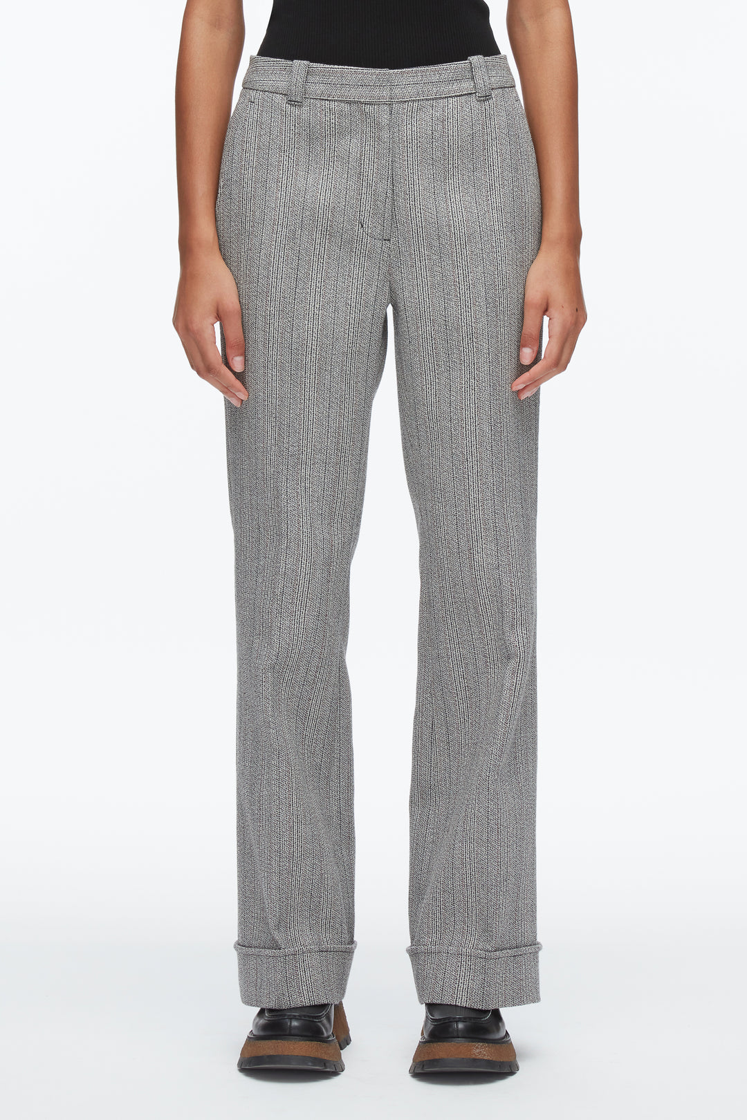 Jaspé Tailored Flare Trouser