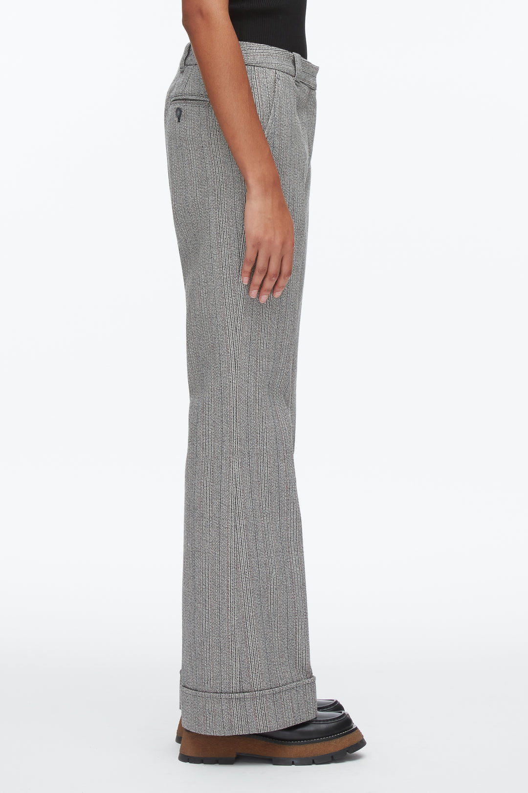 Jaspé Tailored Flare Trouser