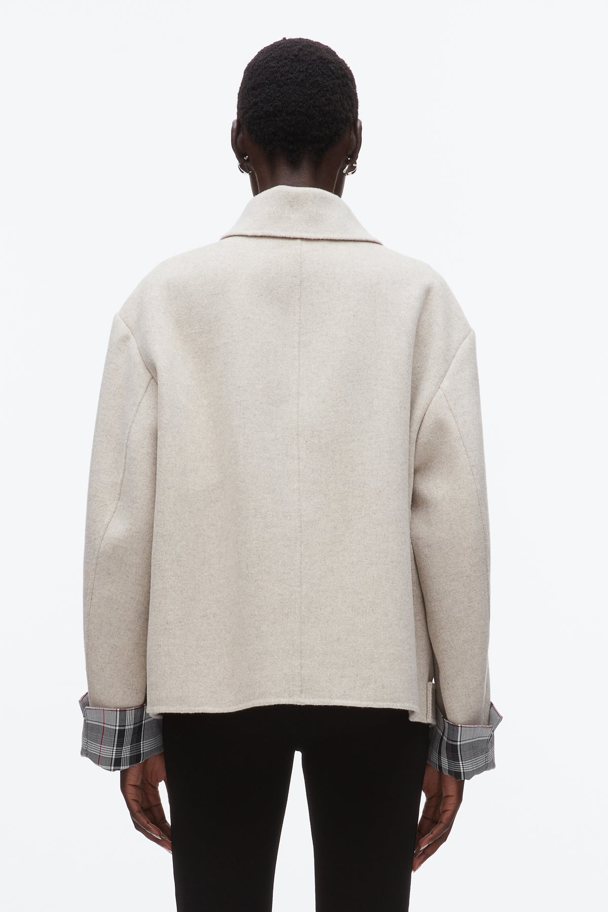 Double Face Cropped Peacoat – 3.1 Phillip Lim