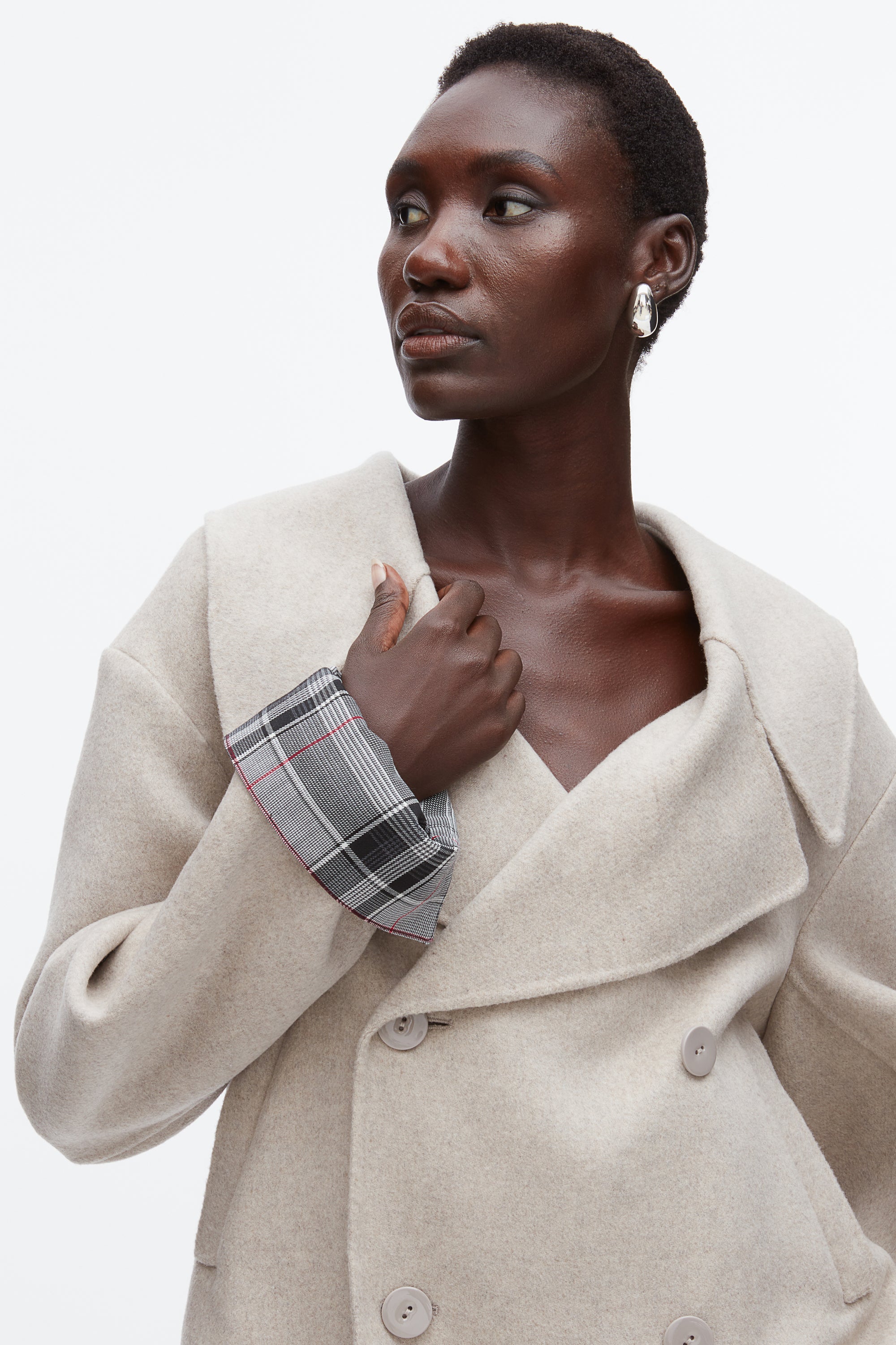 Double Face Cropped Peacoat – 3.1 Phillip Lim