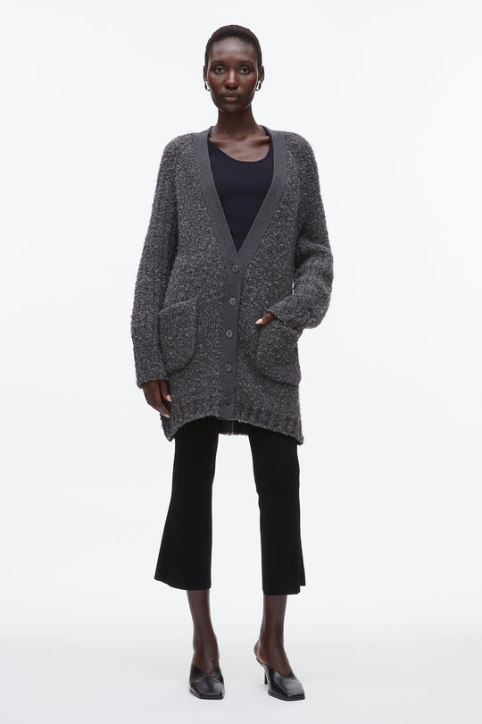 Boucle Cardigan Coat