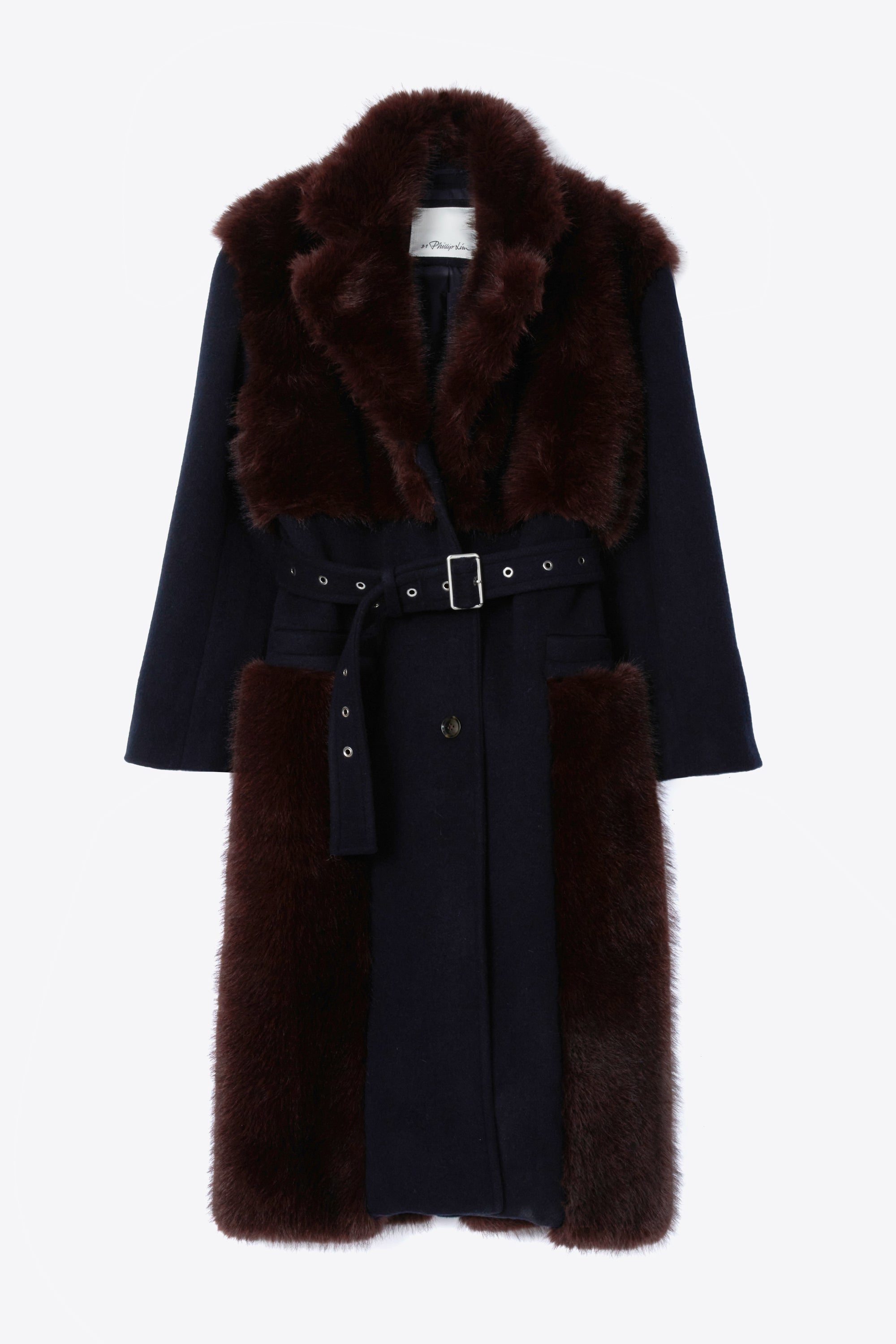 3.1 Phillip Lim メルトンウールアウター Faux Fur Melton Coat – 3.1 Phillip Lim