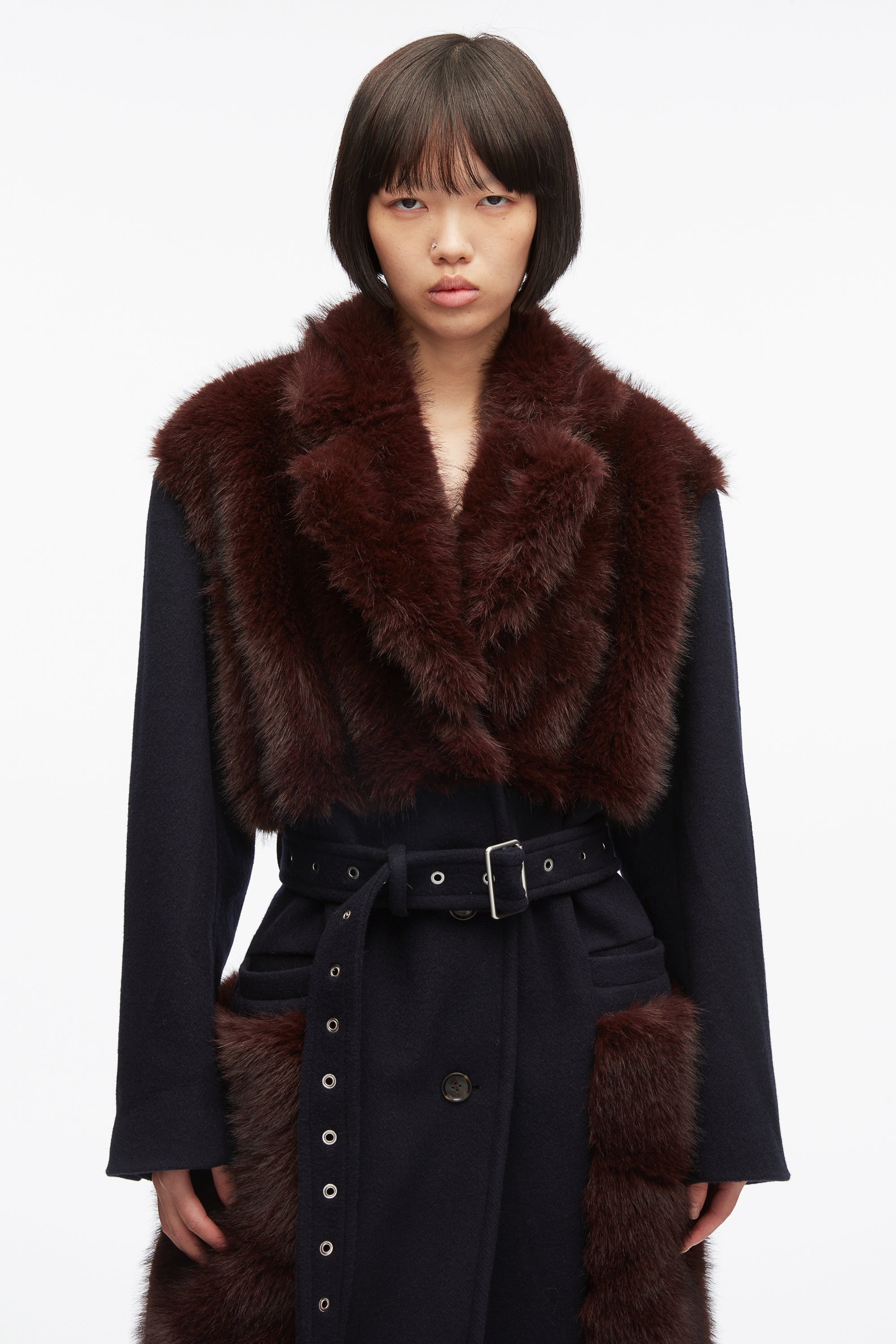 Faux Fur Melton Coat – 3.1 Phillip Lim