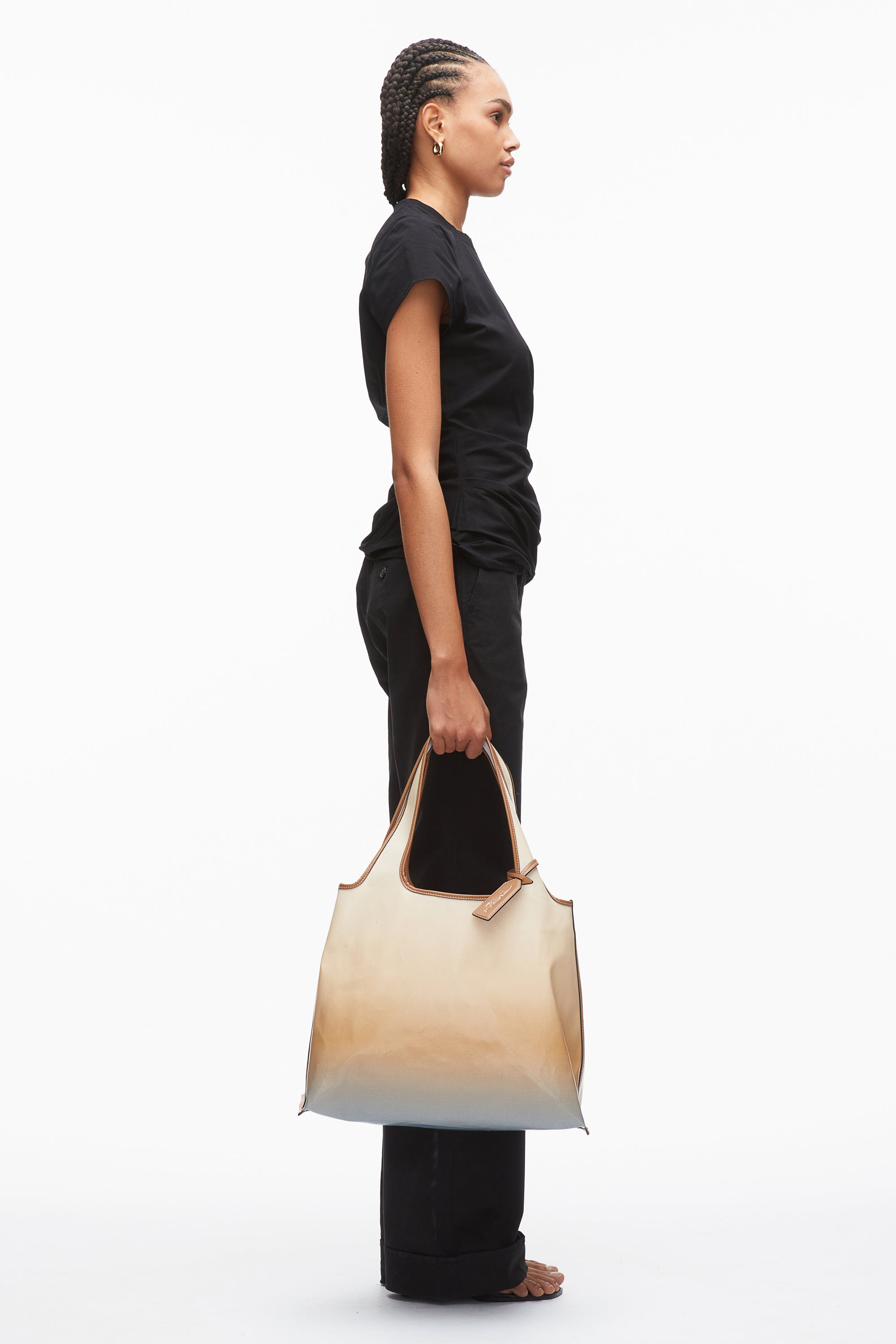 Ombre Coated Canvas Market Tote – 3.1 Phillip Lim Ombre Coated Canvas Market Tote – 3.1 Phillip Lim