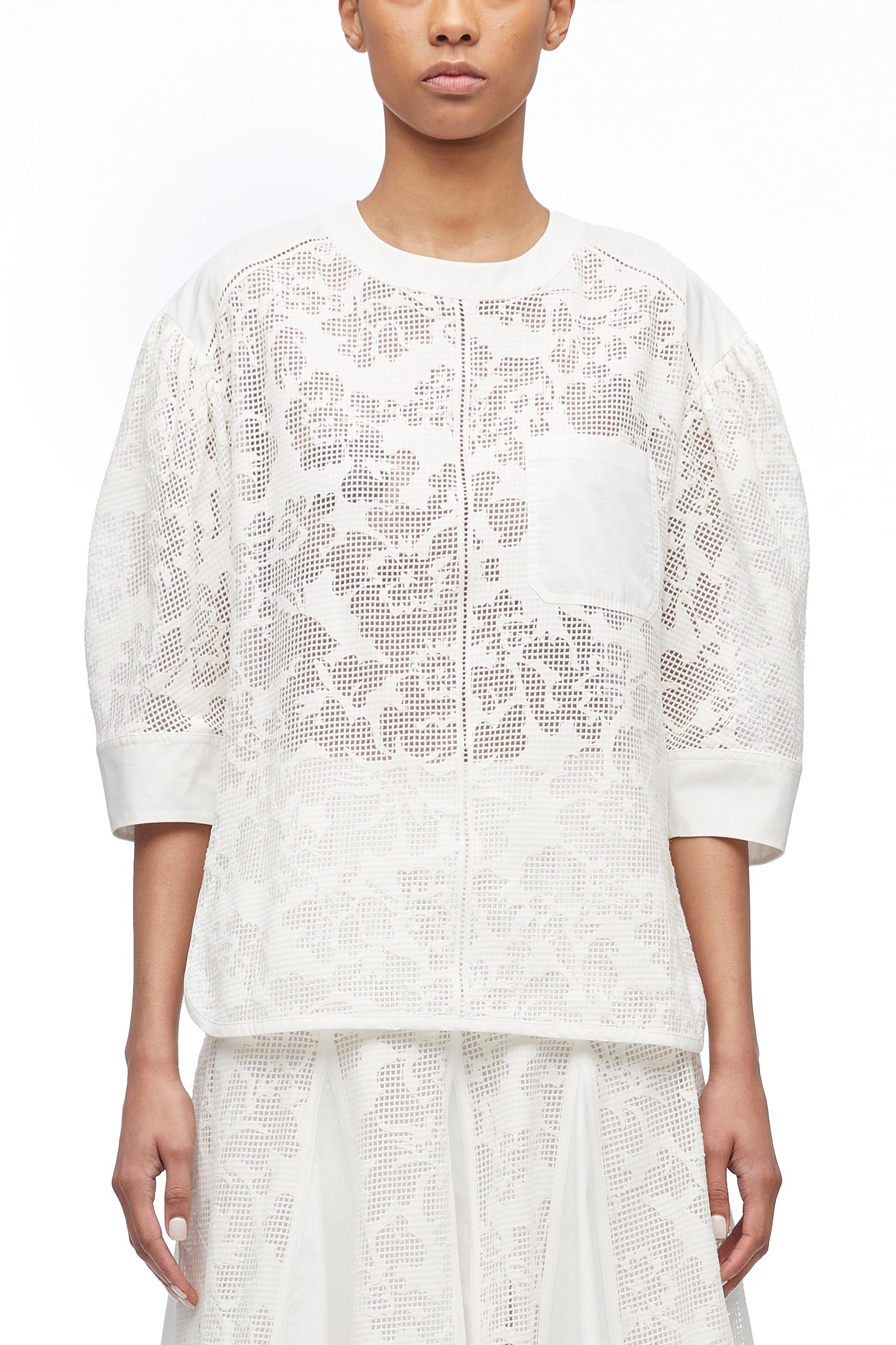 Bonded Lace Top
