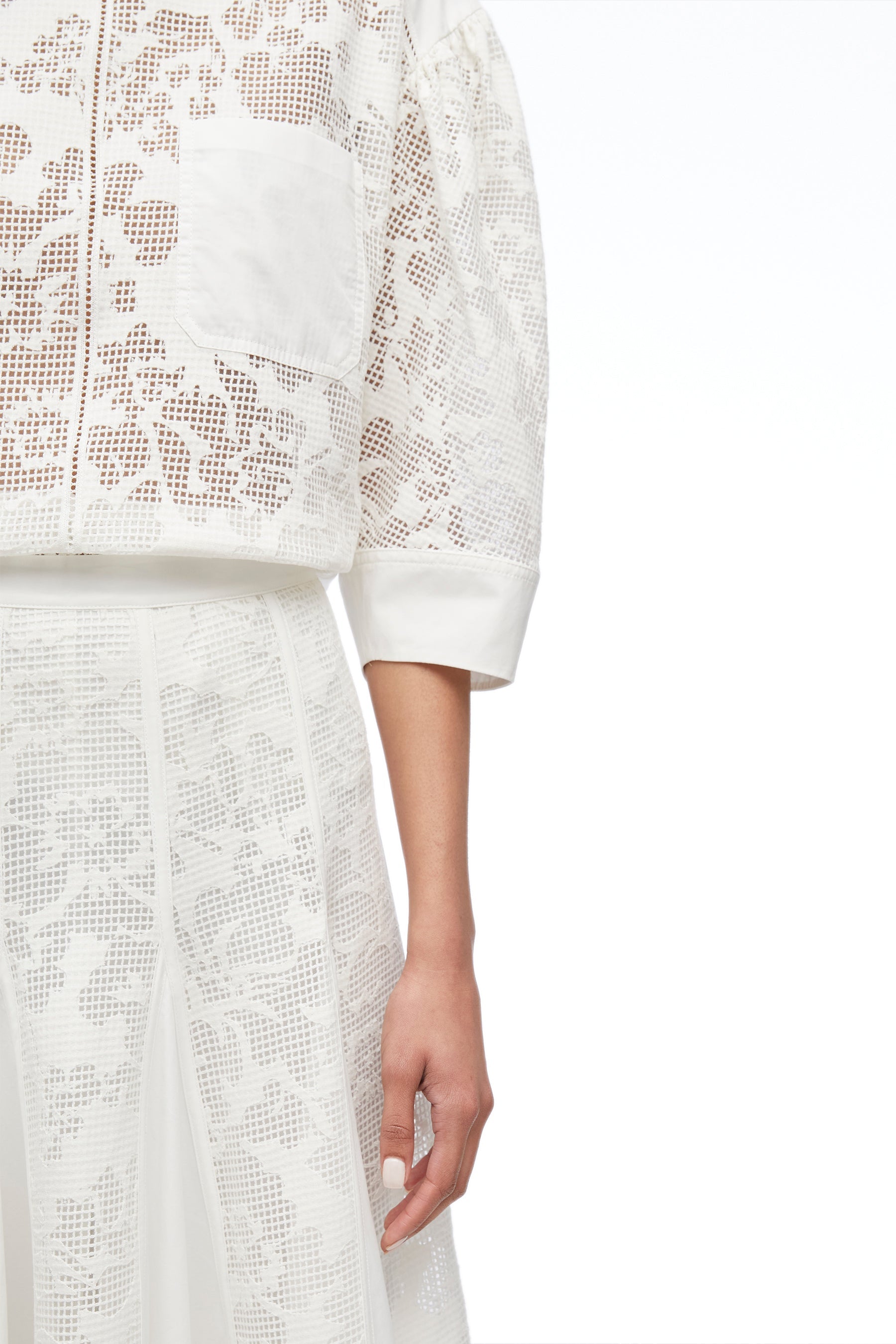 Bonded Lace Top
