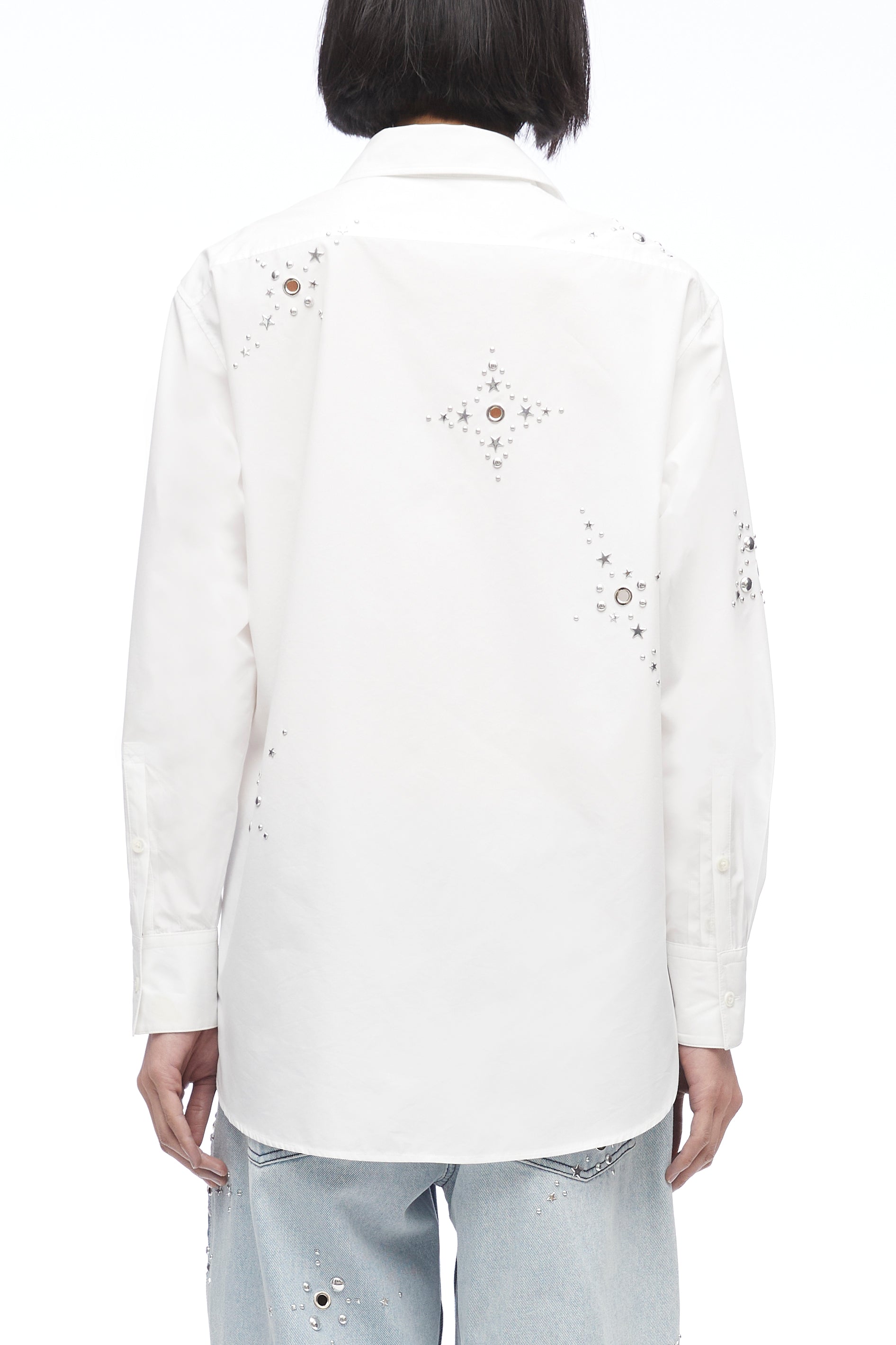 Liberty Embellished Button Up Shirt – 3.1 Phillip Lim