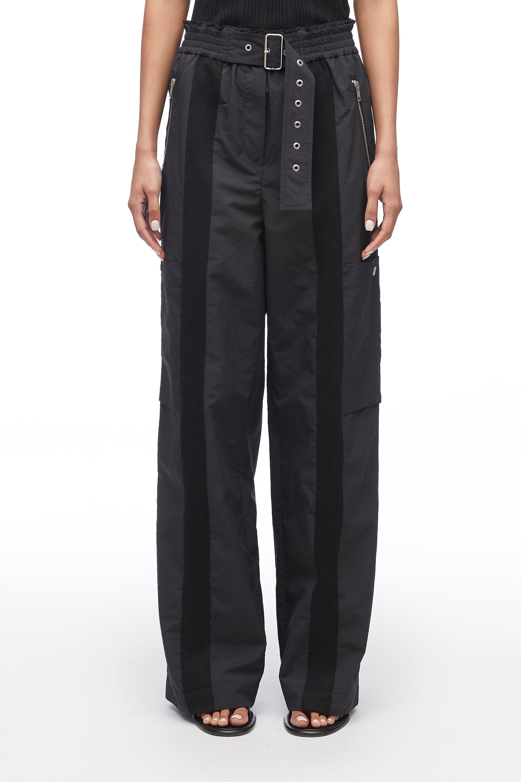 Ivory Recycled Tech Poly Cargo Pant | Stylish Phillip Lim Wear – 3.1 ...