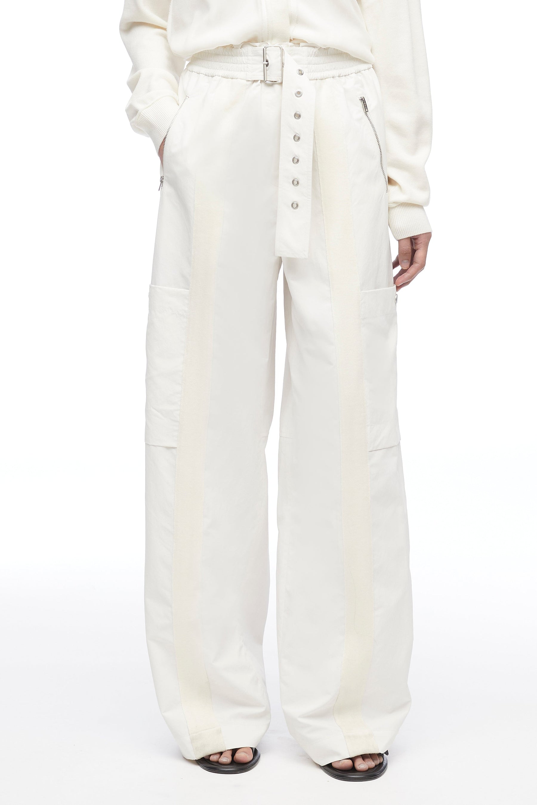 Ivory Recycled Tech Poly Cargo Pant | Stylish Phillip Lim Wear – 3.1 ...