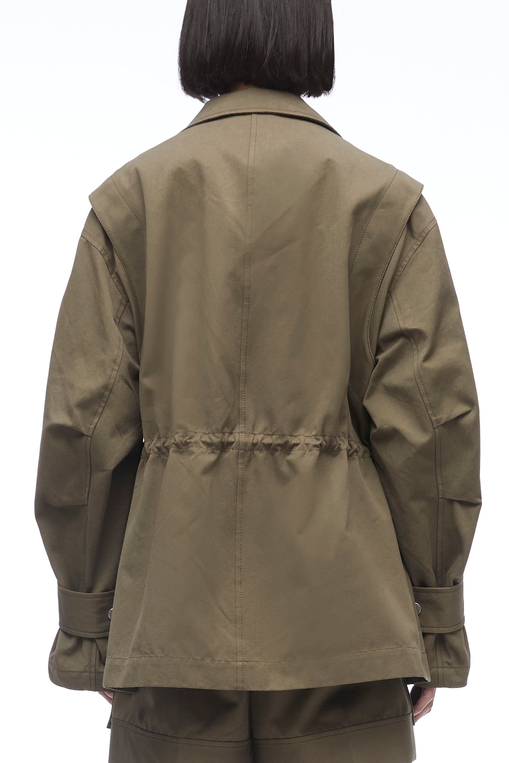 Women's army clearance fatigue utility jacket