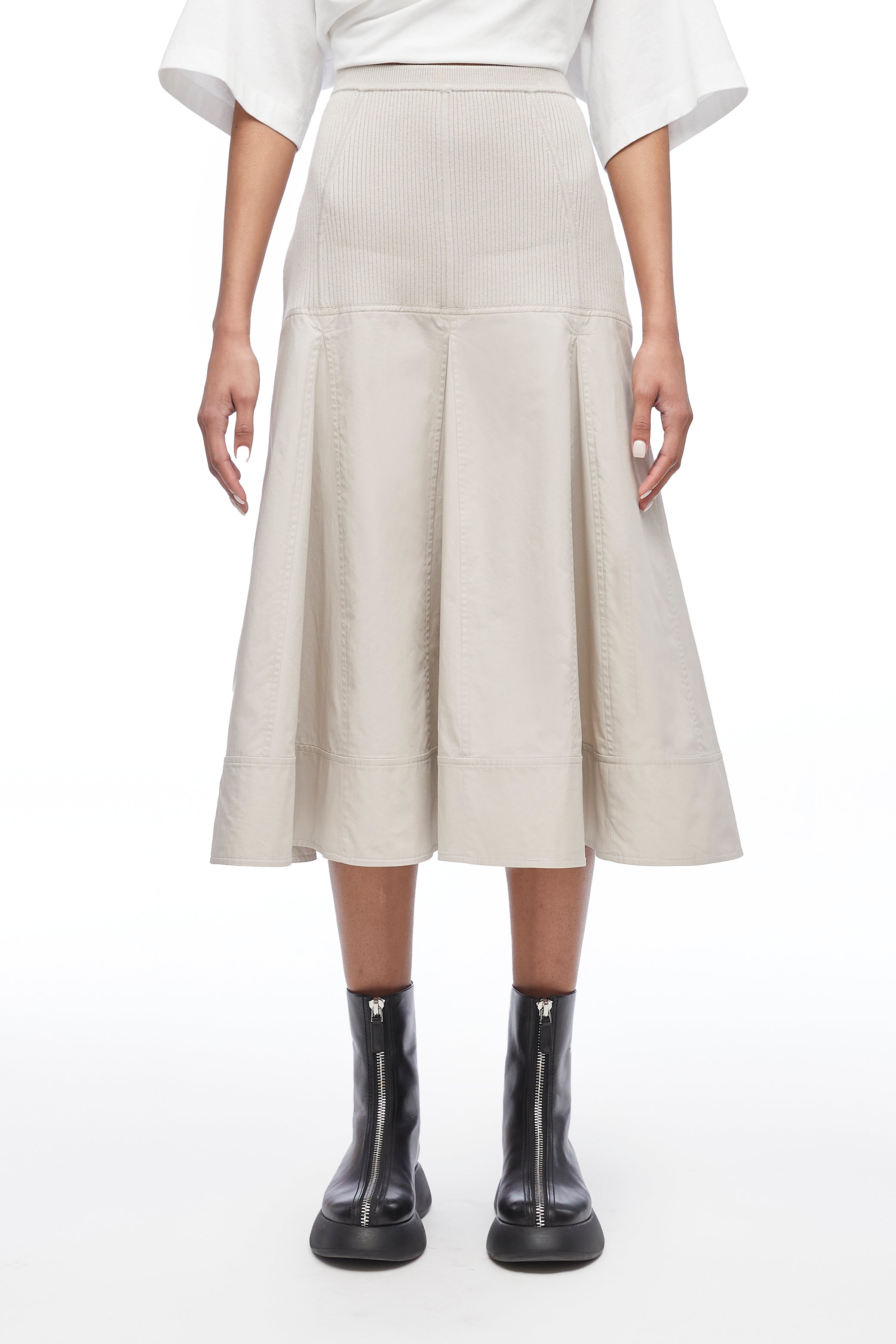 Knit Poplin Midi Skirt – 3.1 Phillip Lim