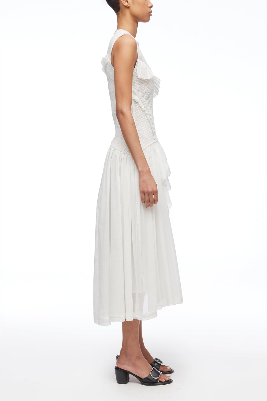 3.1 Phillip Lim
 Lichen Bloom Cowl Midi-Dress main image 0