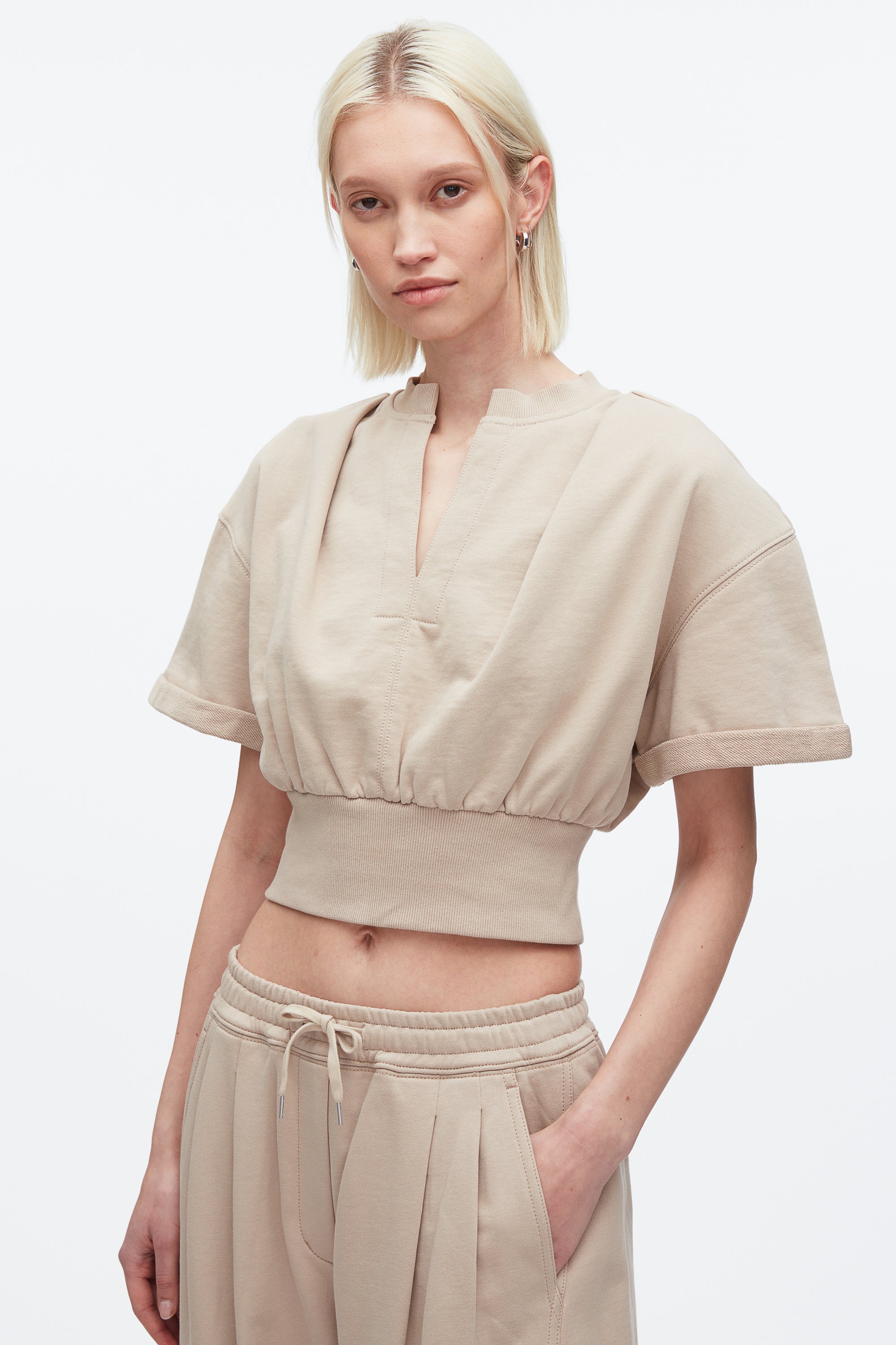 【新品】3.1 Phillip Lim ブラウン カットソー Draped Sweatshirt Utility Dress – 3.1 Phillip Lim