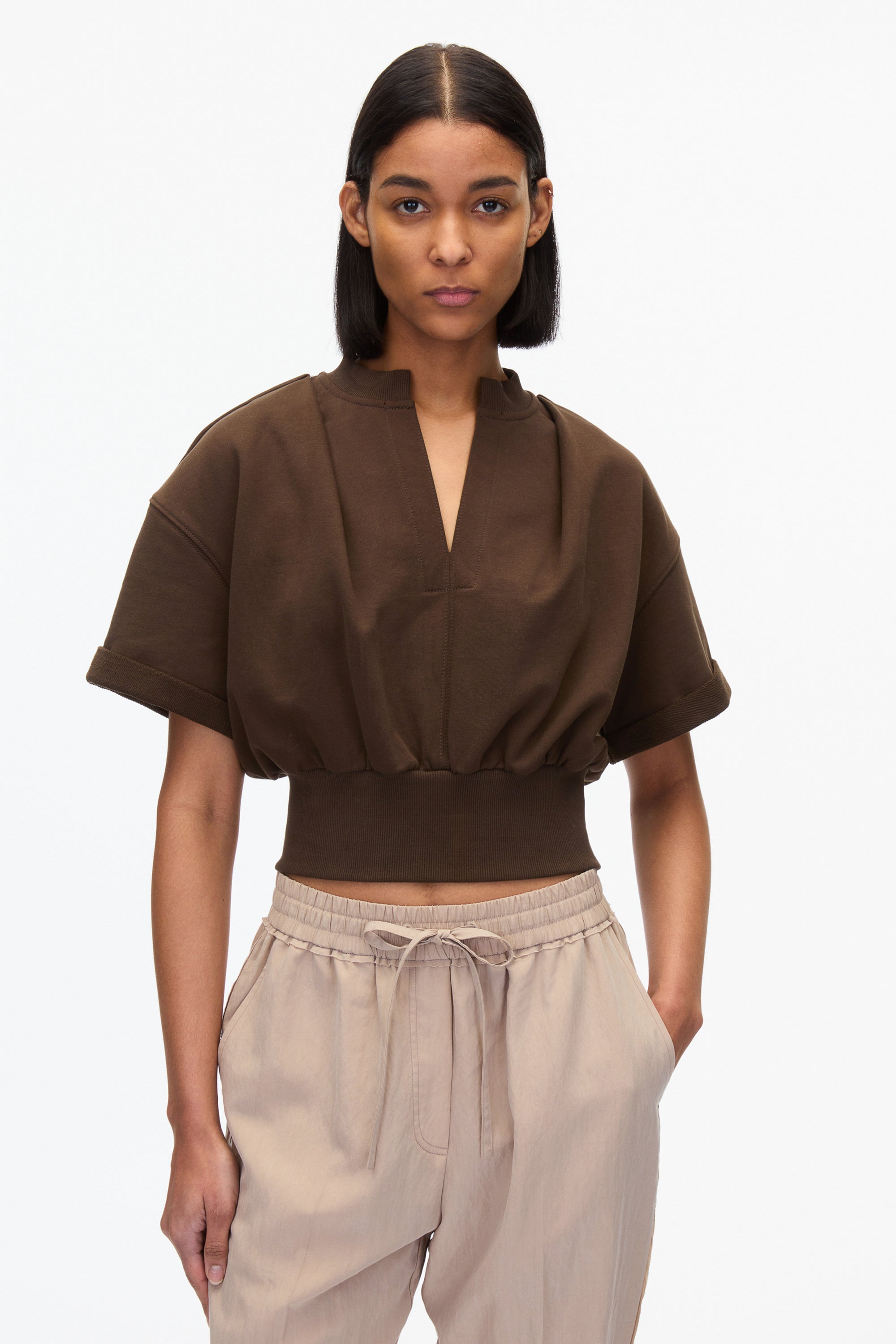 Sweat-shirt Maxi Phillip Lim 3.1 Homme Taille M - Coton Mauve - Logo Boxed - Neuf Avec Étiquettes