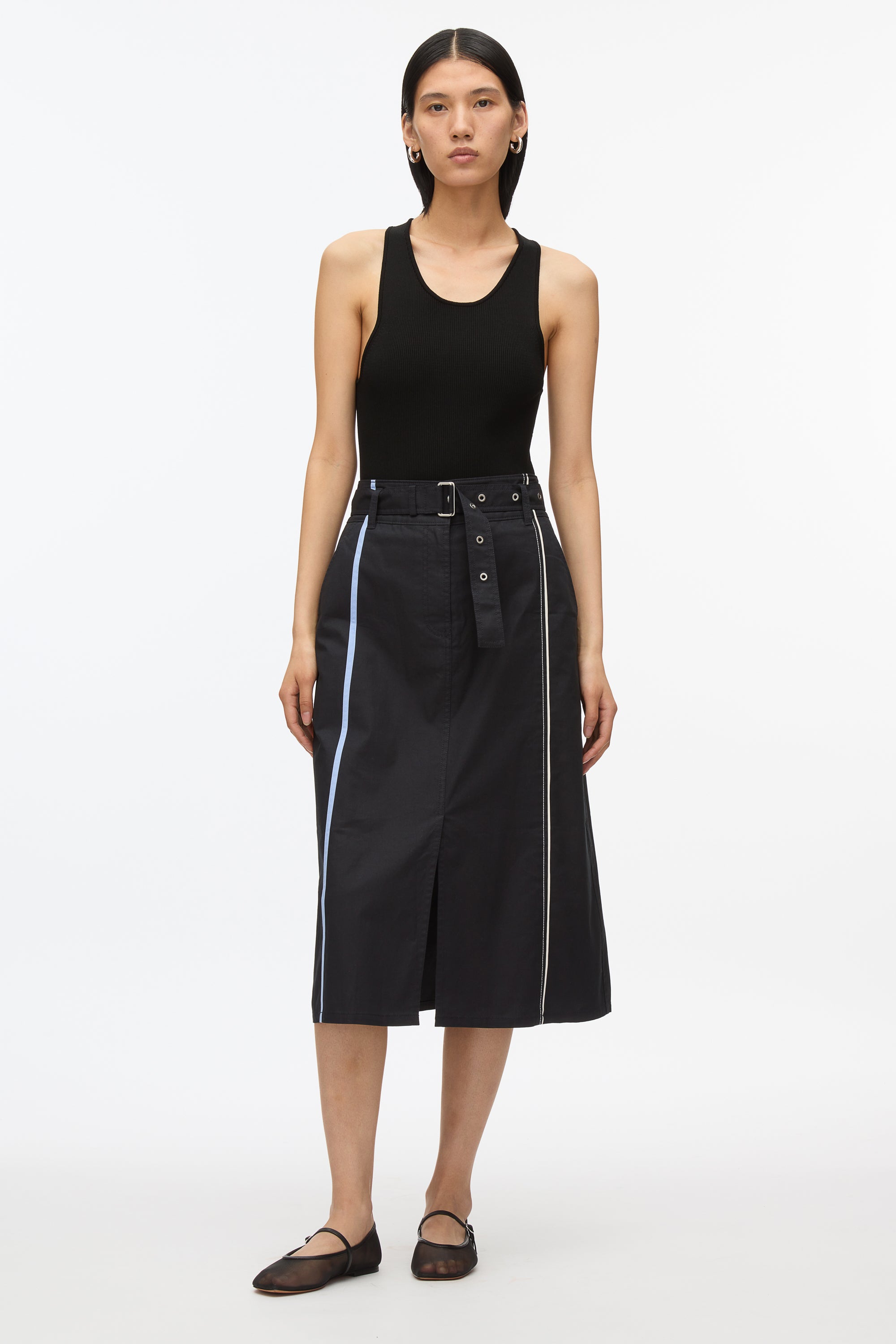 3.1 x Shopbop A-Line Belted Utility Skirt – 3.1 Phillip Lim