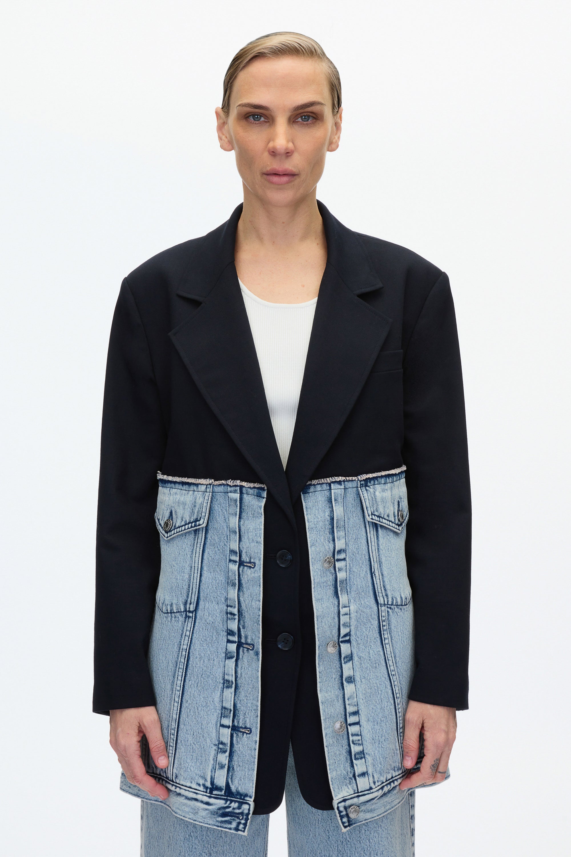 3.1 Phillip Lim Oversized store Double Breasted Zip Blazer