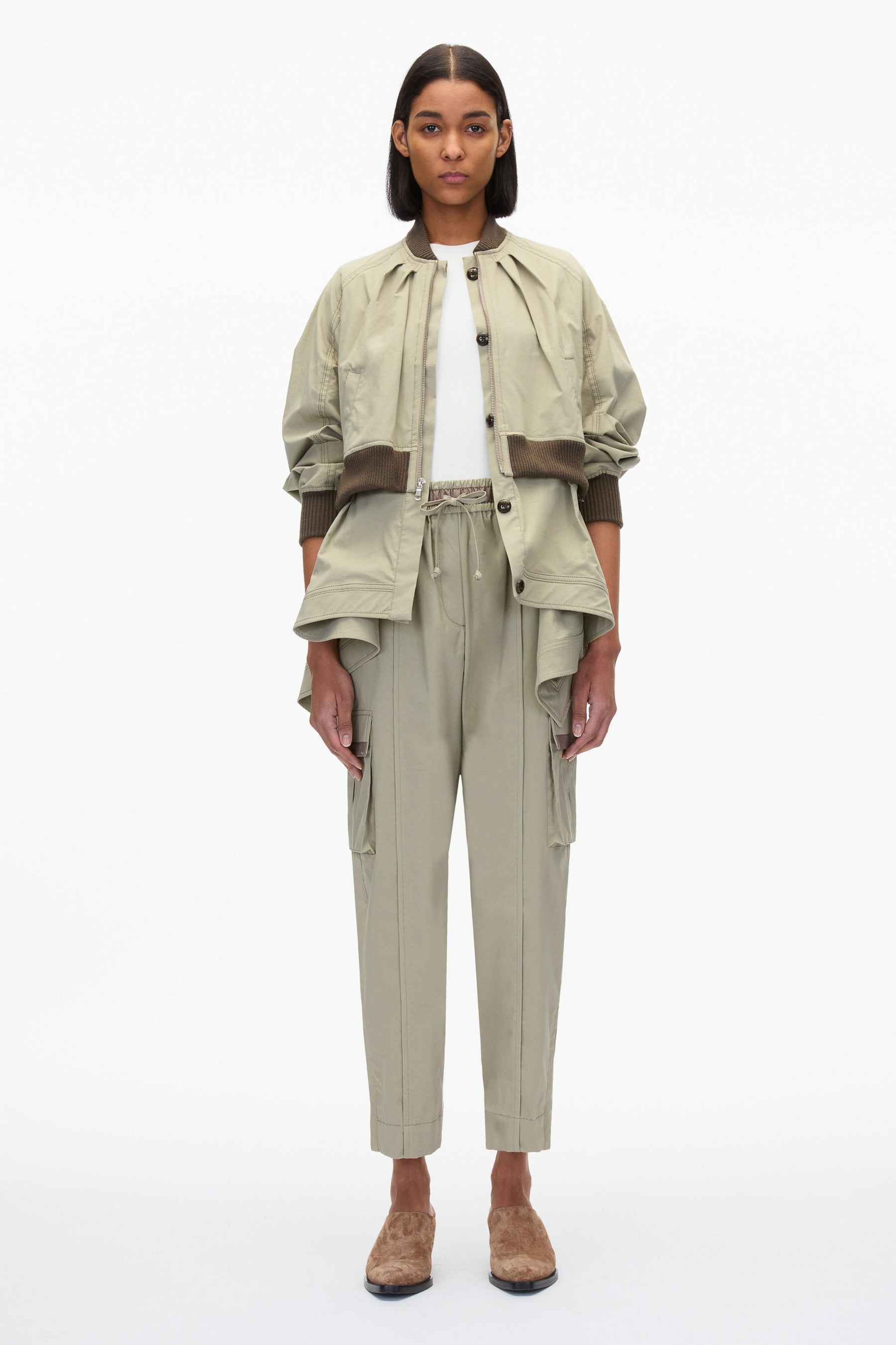 Layered Flounce Bomber Jacket – 3.1 Phillip Lim