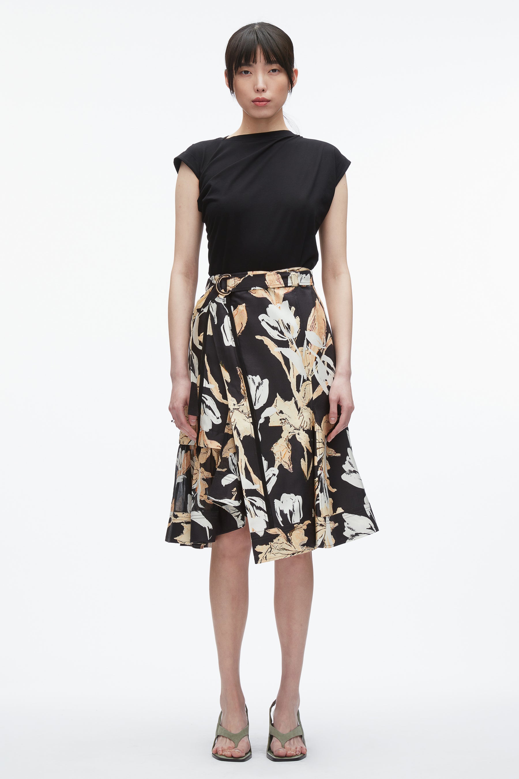 Joyful Tulip Cargo Skirt