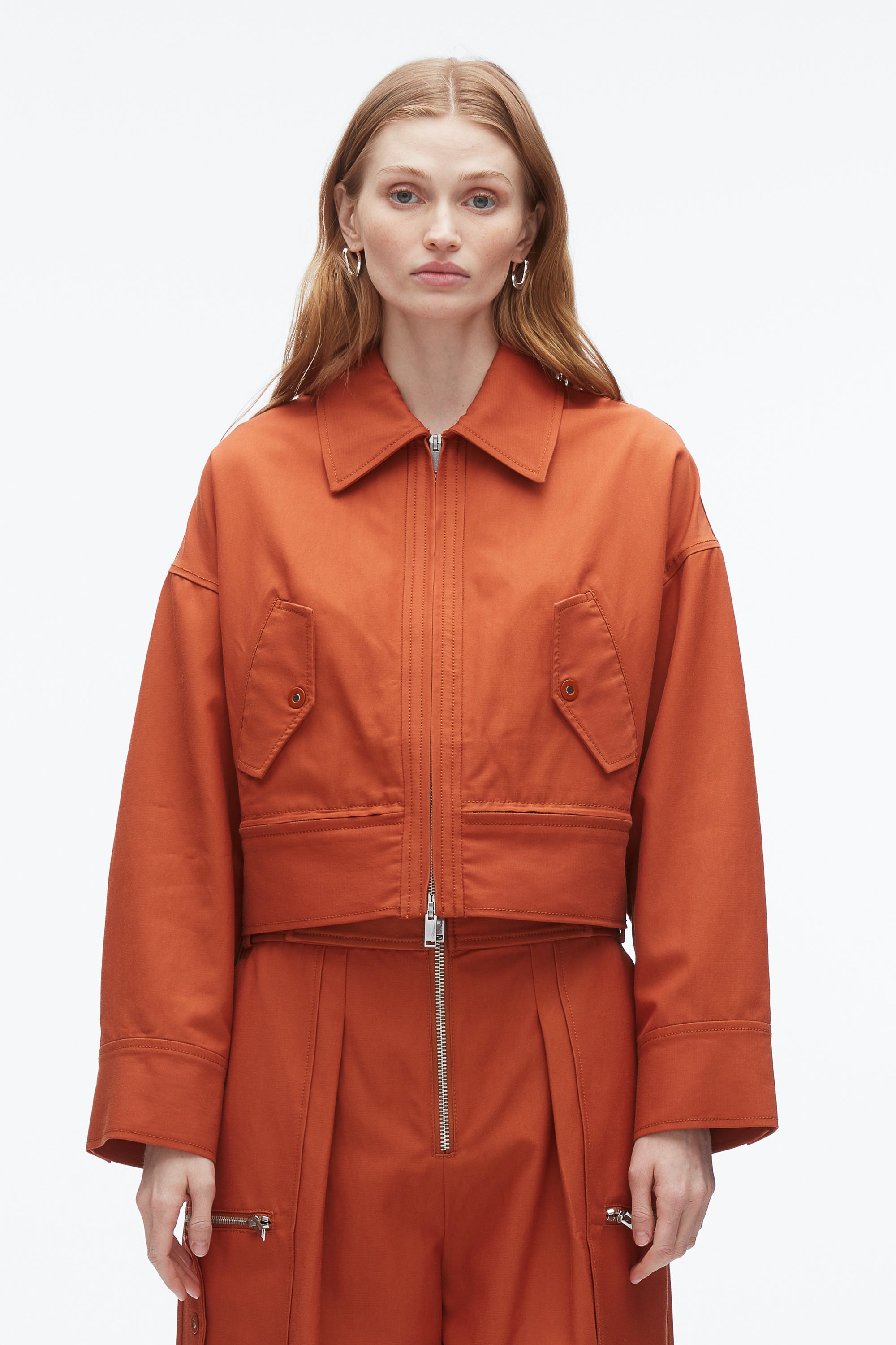 Double Zip Cropped Utility Jacket – 3.1 Phillip Lim