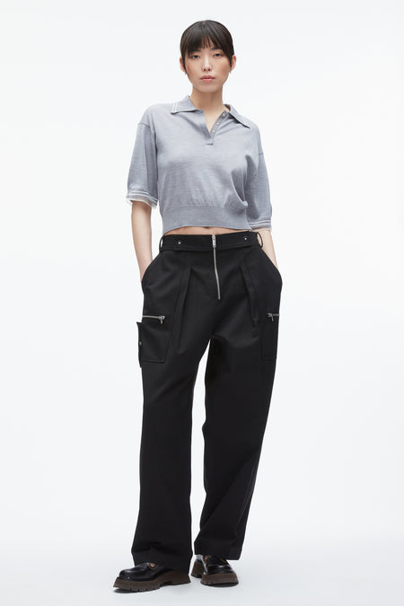 Wide Leg Trouser