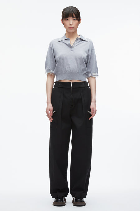 Wide Leg Trouser