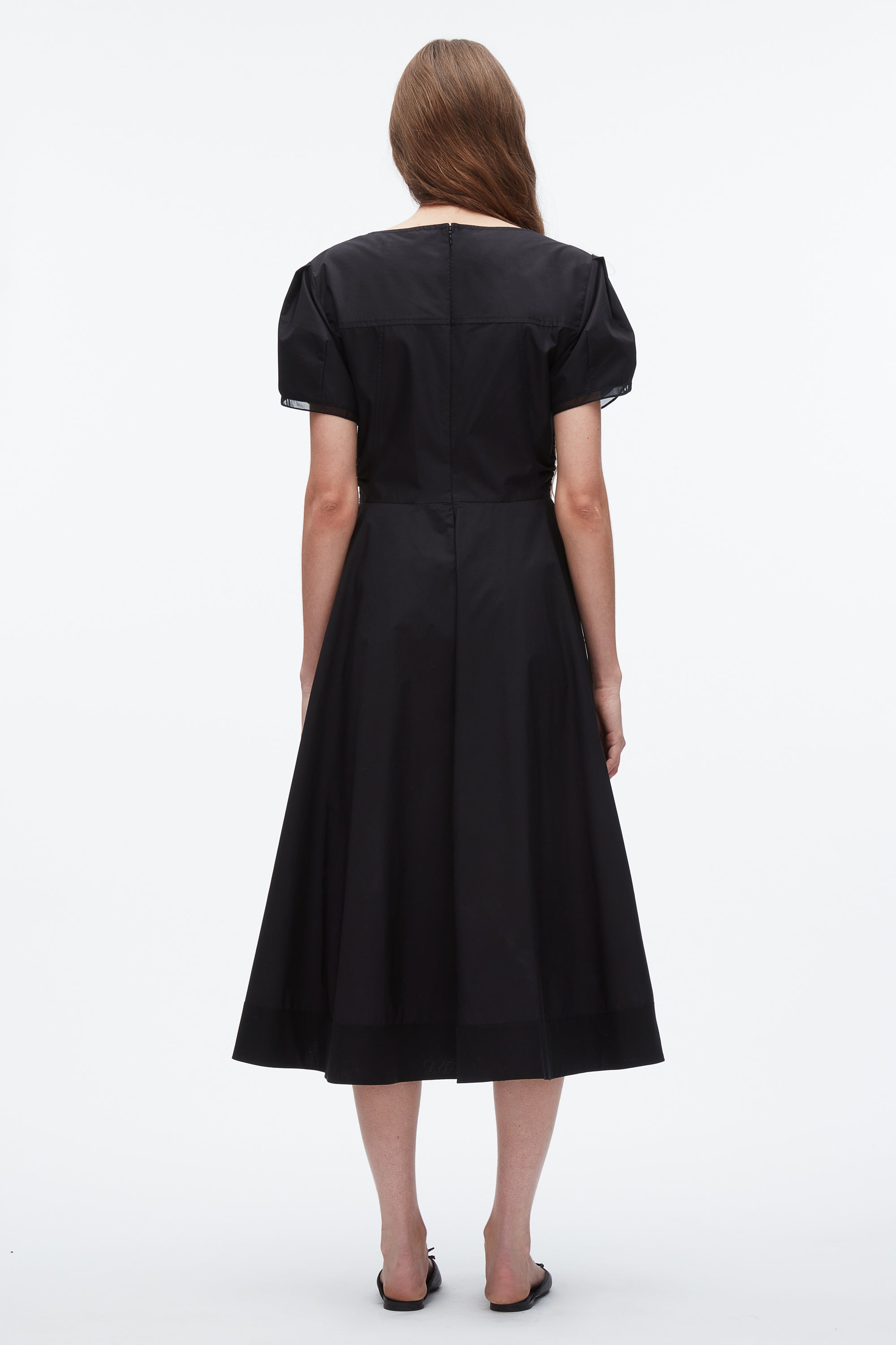 Tulip Sleeve V-Neck Dress – 3.1 Phillip Lim