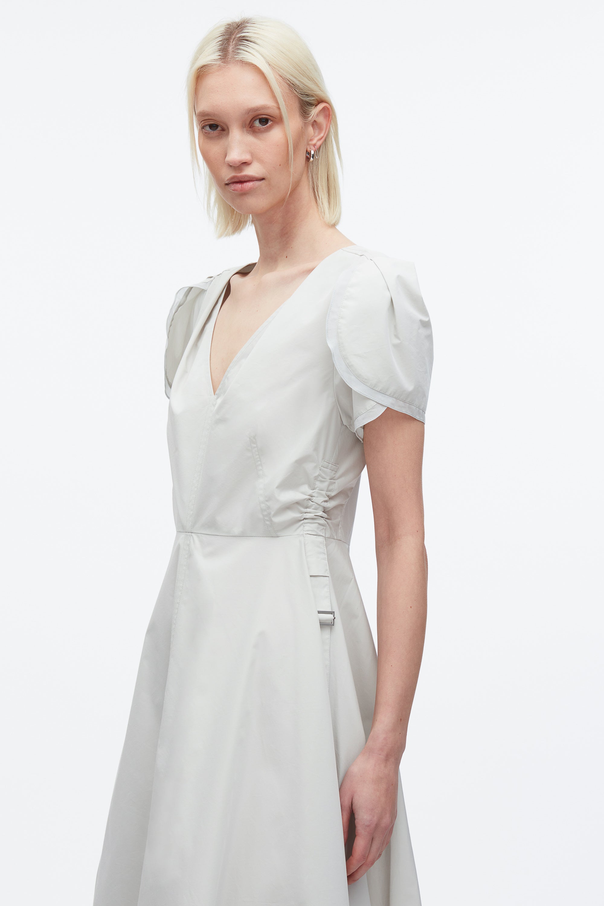 Tulip Sleeve V-Neck Dress – 3.1 Phillip Lim