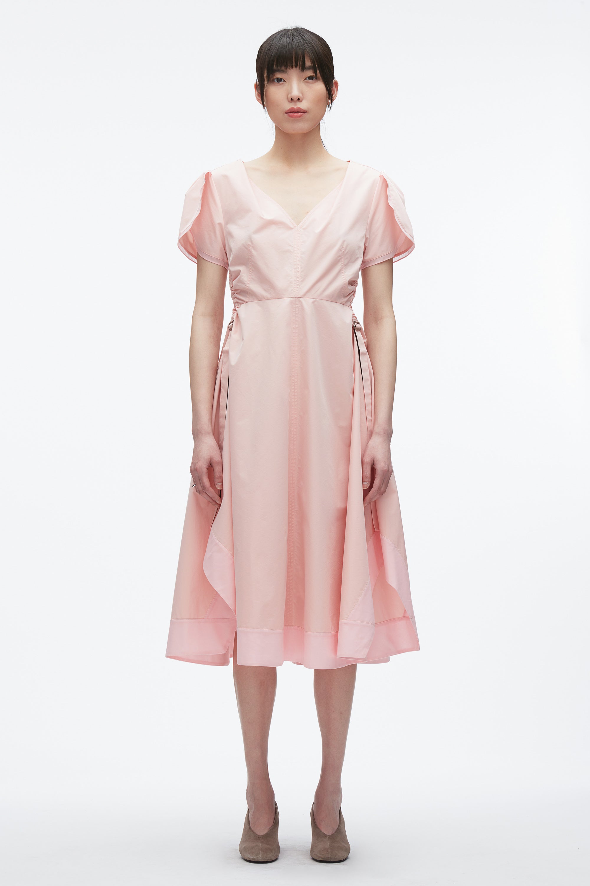 Tulip Sleeve V-Neck Dress – 3.1 Phillip Lim