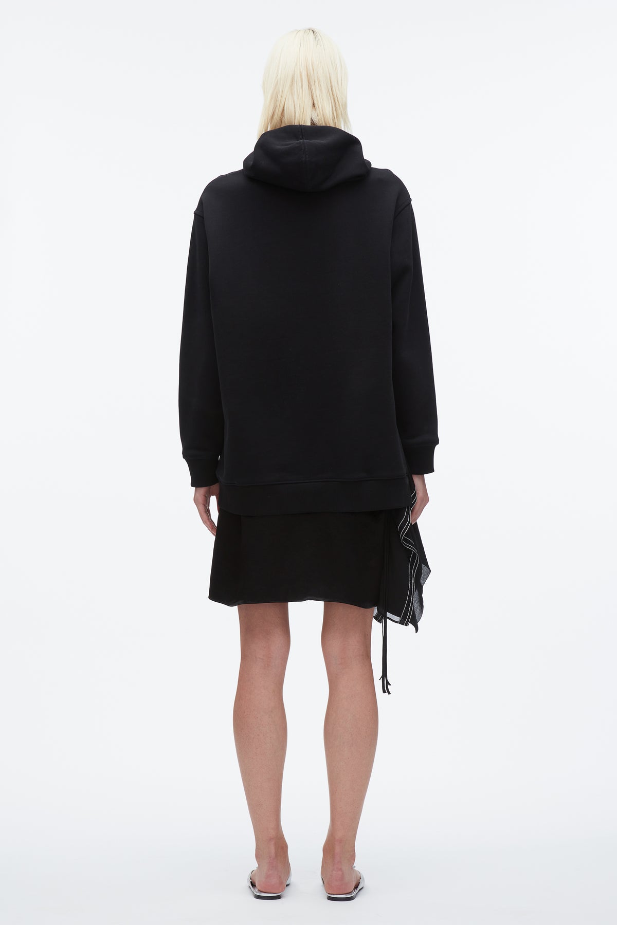 Sweatshirt Maxi Homme 3.1 Phillip Lim Taille M - Mauve, Coton 100%, Logo Boxed, Neuf Avec étiquettes