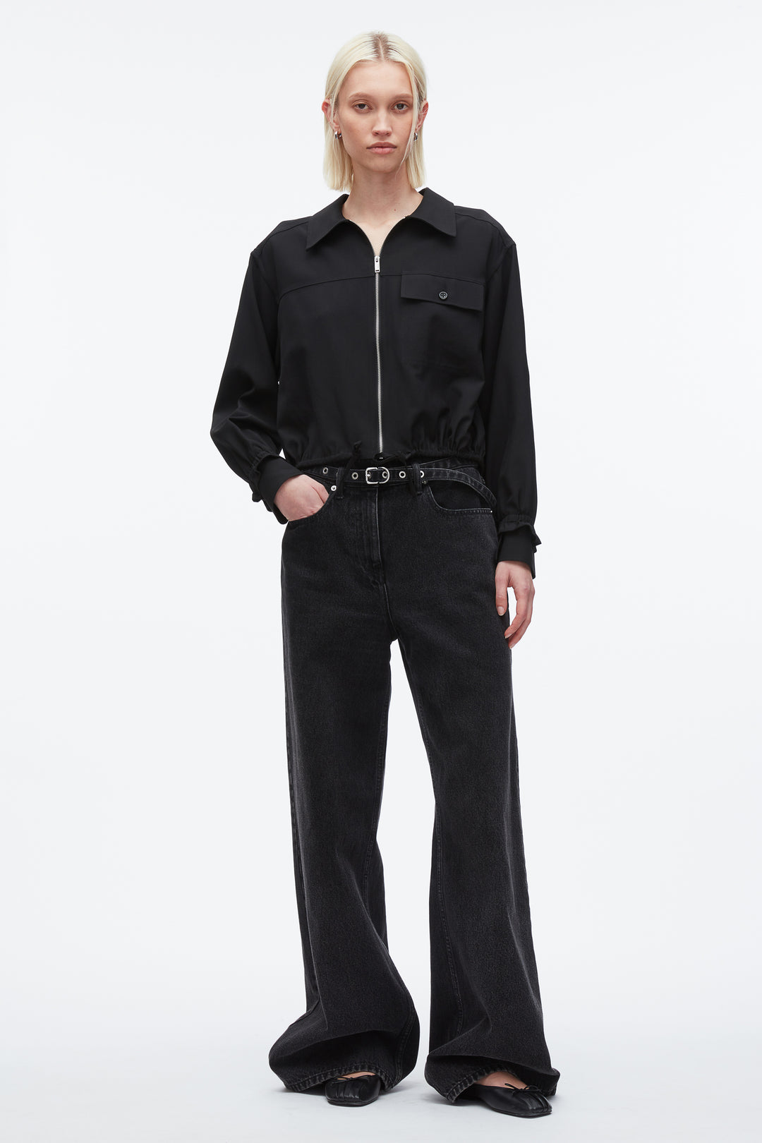 Fluid Tailoring Shirt Jacket