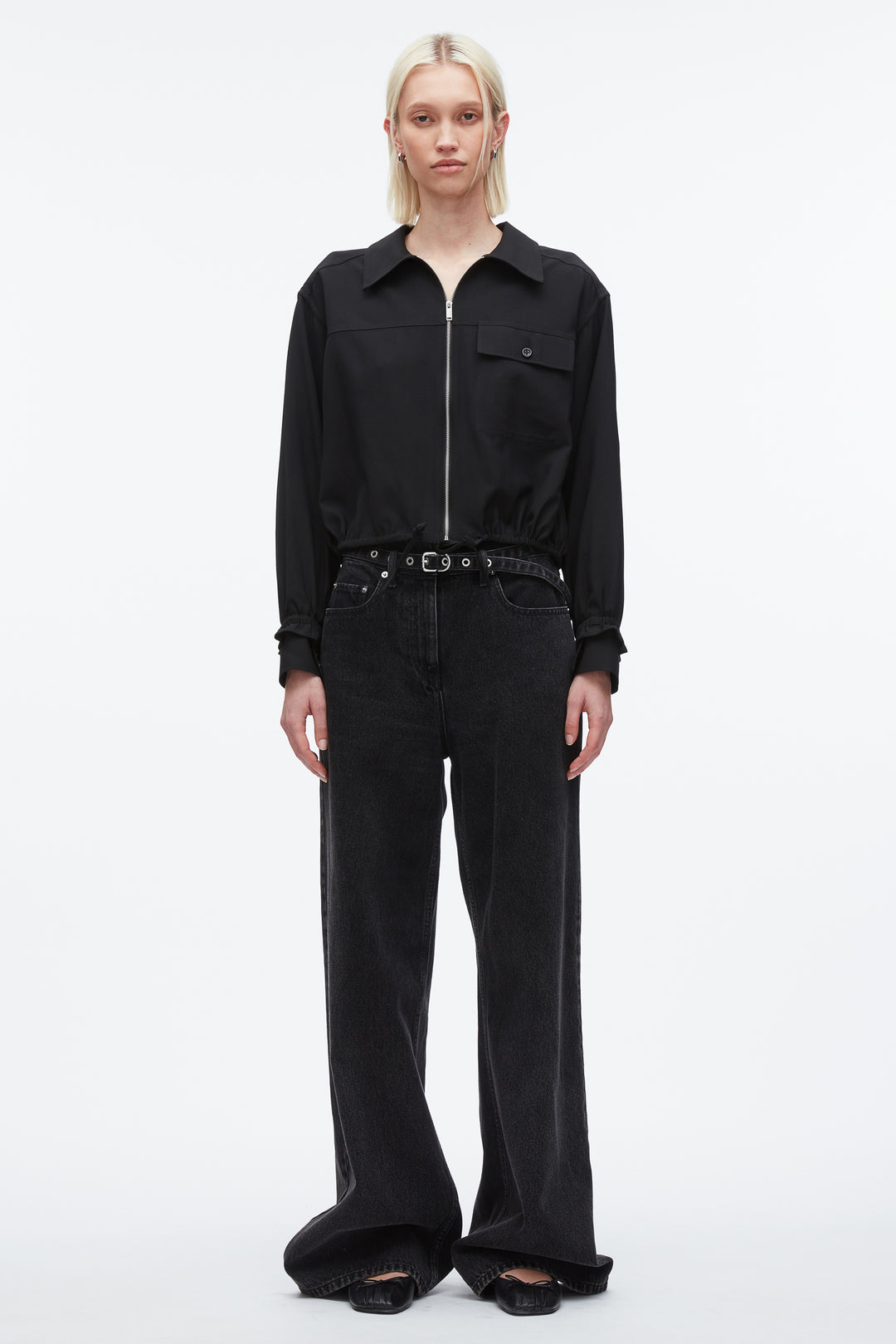 Fluid Tailoring Shirt Jacket