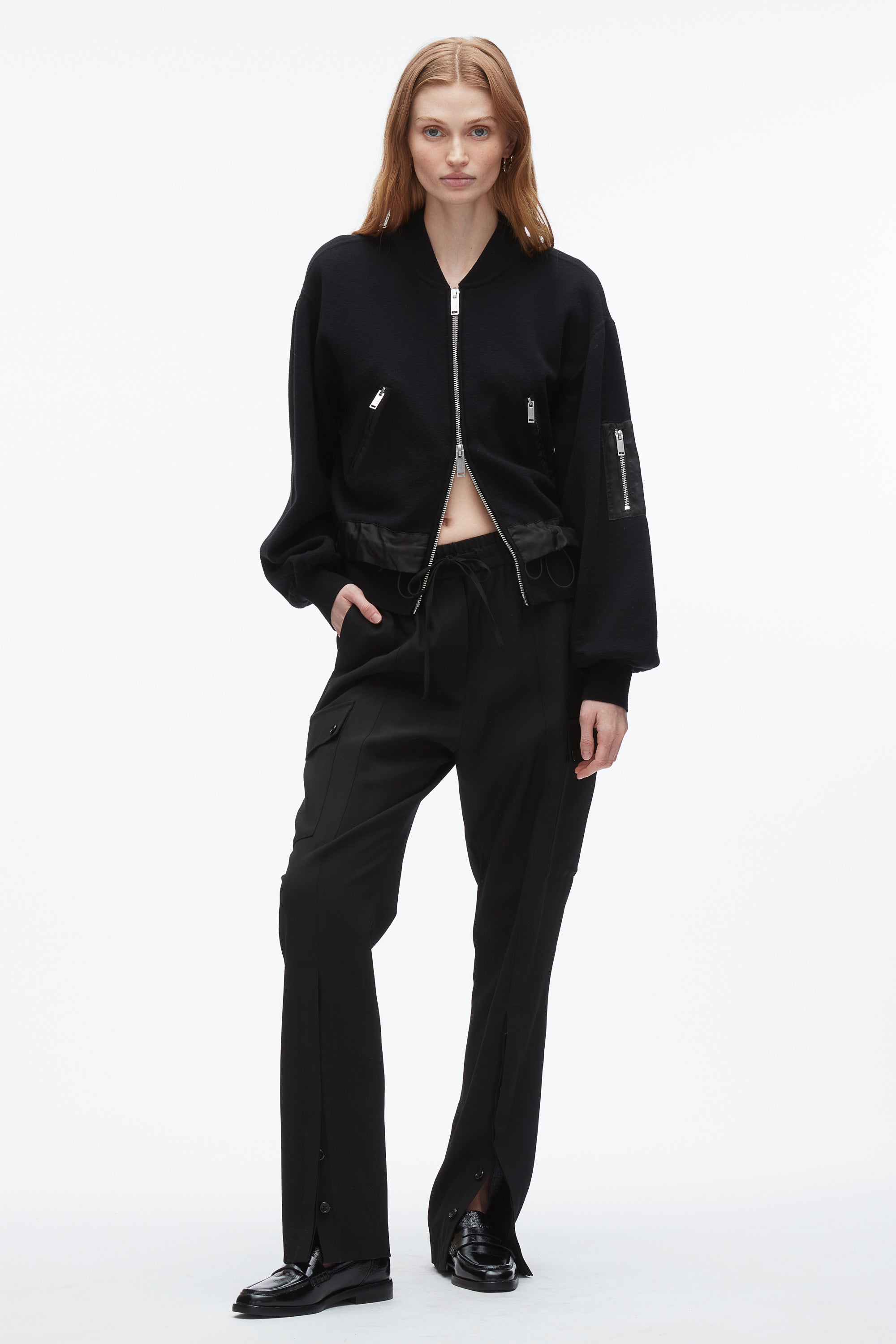 Knit Layered Bomber Jacket – 3.1 Phillip Lim