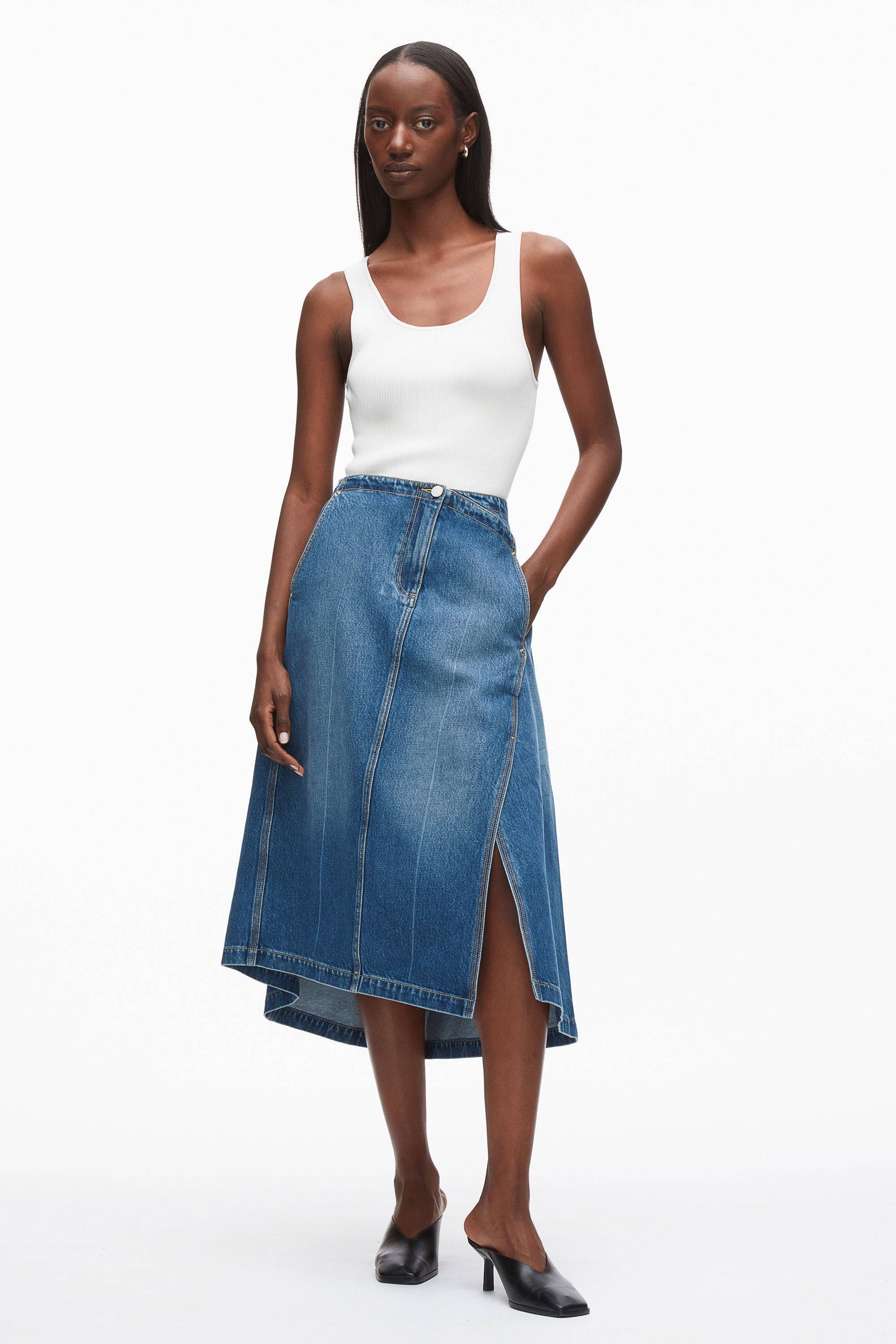 Asymmetric Denim Skirt – 3.1 Phillip Lim