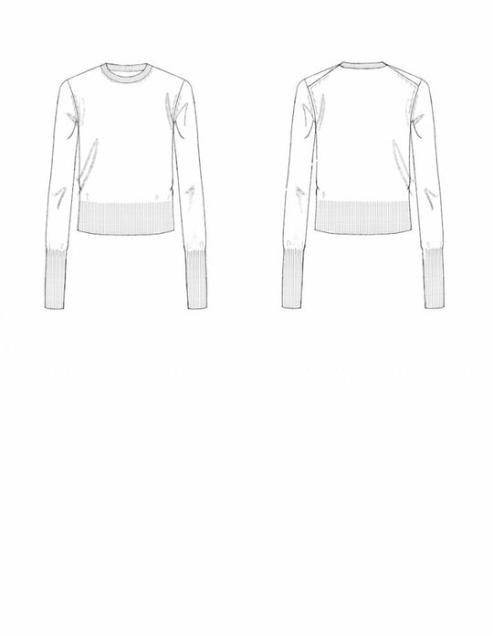 OMBRE LS CREW NECK PULL OVER