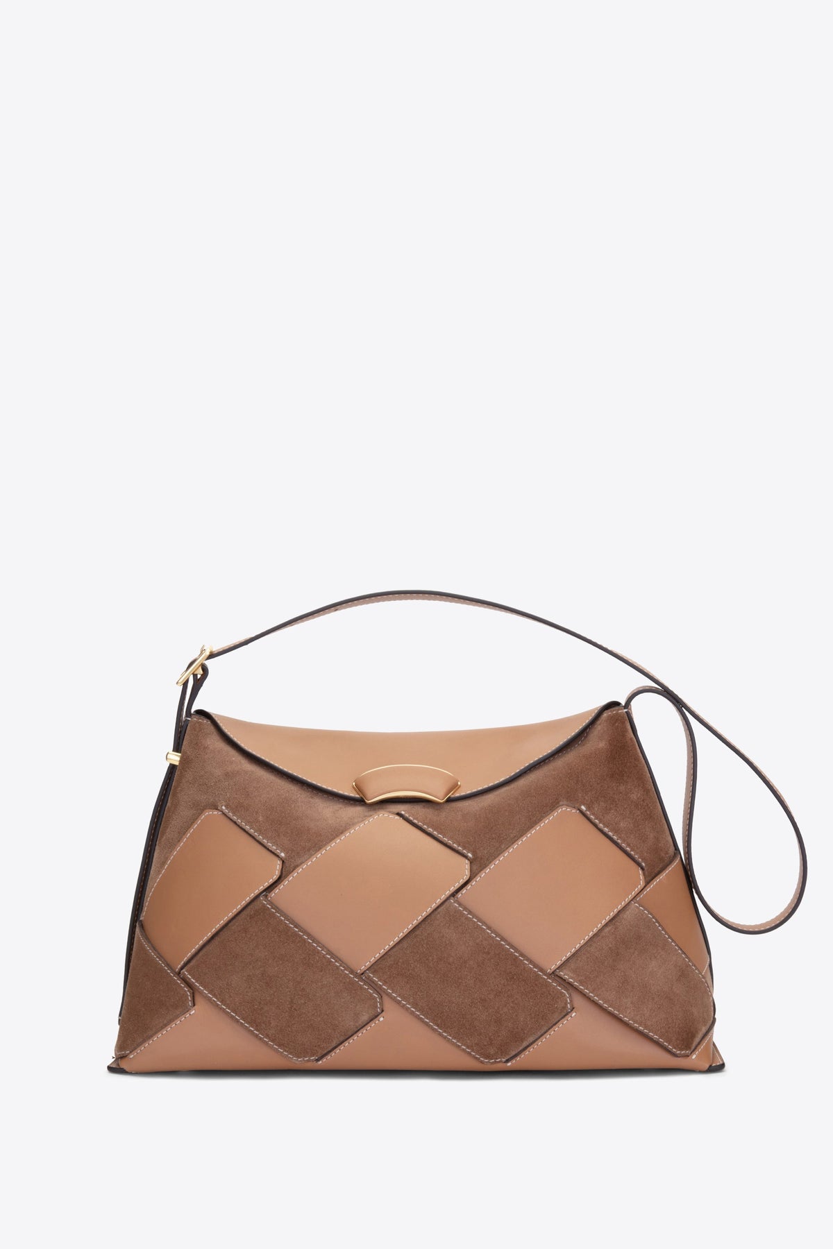 Black ID Woven Soft Shoulder Bag | Phillip Lim Women