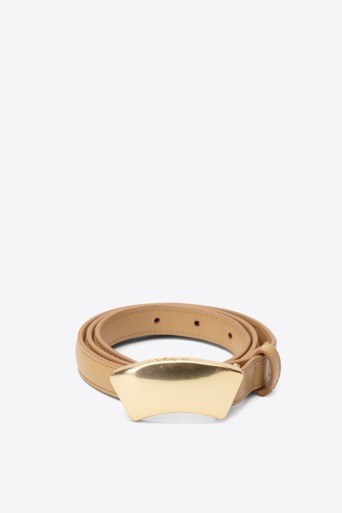 Sandstone ID Belt | Modern Accessories by 3.1 Phillip Lim display picture 2