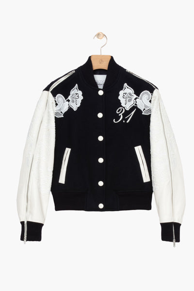 3.1 x BG Exclusive Embroidered Varsity Jacket – 3.1 Phillip Lim