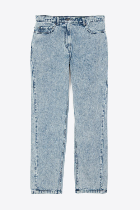 Overdyed Denim Origami Pant