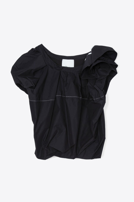 Textured Long Sleeve Crewneck
