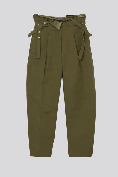 Check Hooded Parka