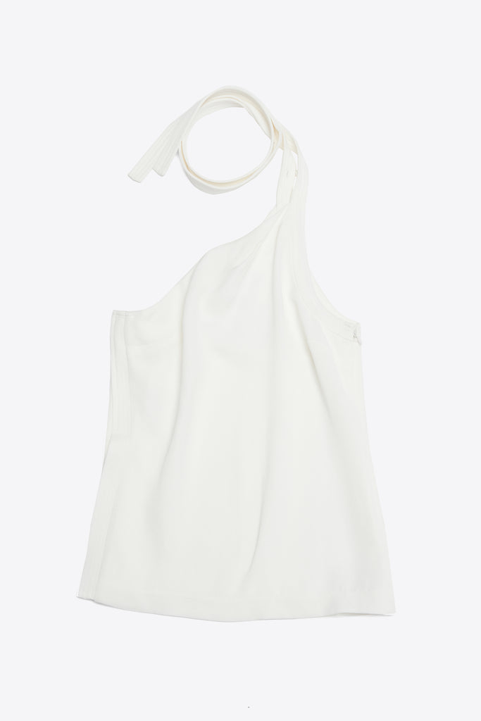 Asymmetric Tank Neck Ties