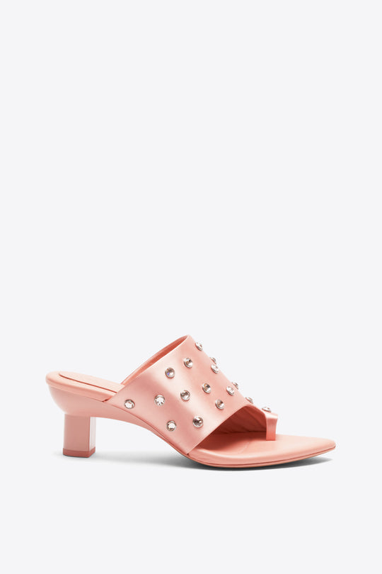 Crystal Embellished Verona 60MM Heel Covered With Toe Ring 3.1