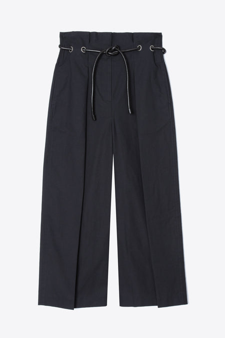 Cropped Wide Leg Origami Trouser