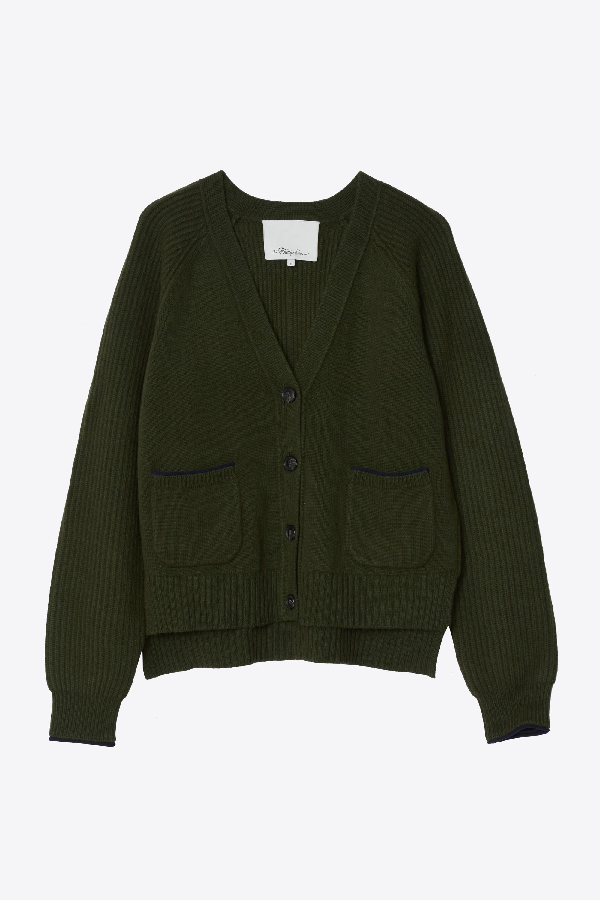 Relaxed Cardigan with Contrast Trims – 3.1 Phillip Lim
