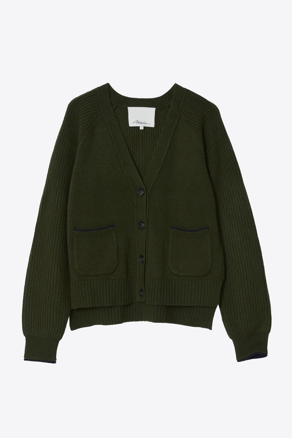 3.1 Phillip Lim 2025SS カーディガン Relaxed Cardigan with Contrast Trims – 3.1 Phillip Lim